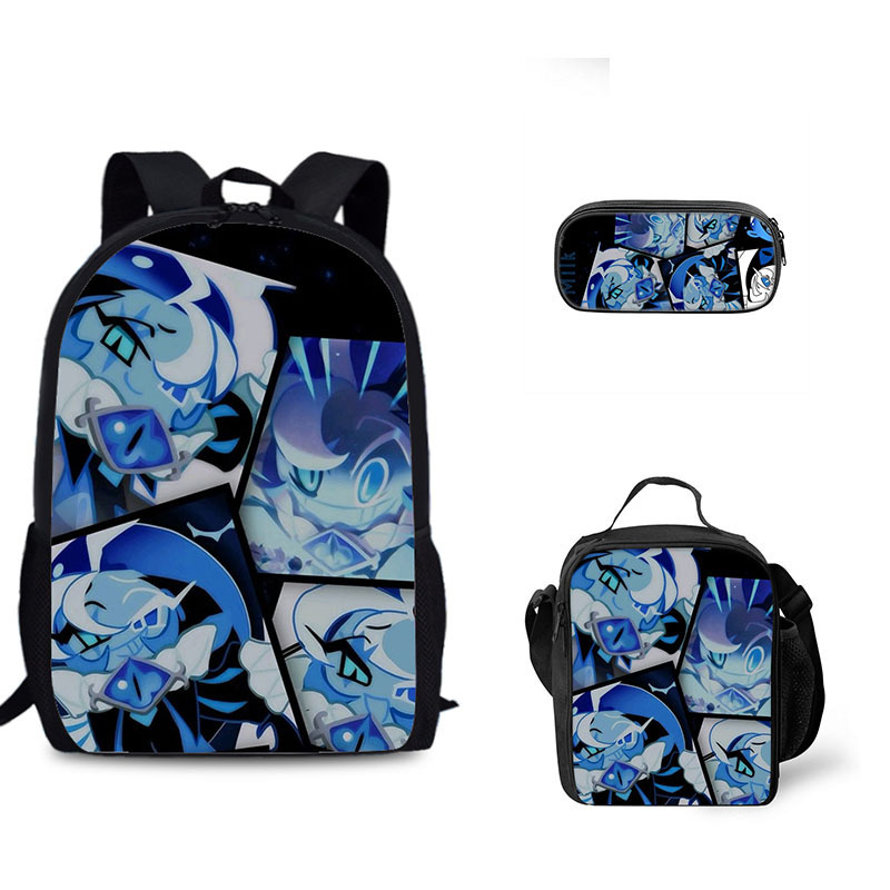 Home Cooking Game - Biscuit game student backpack three piece