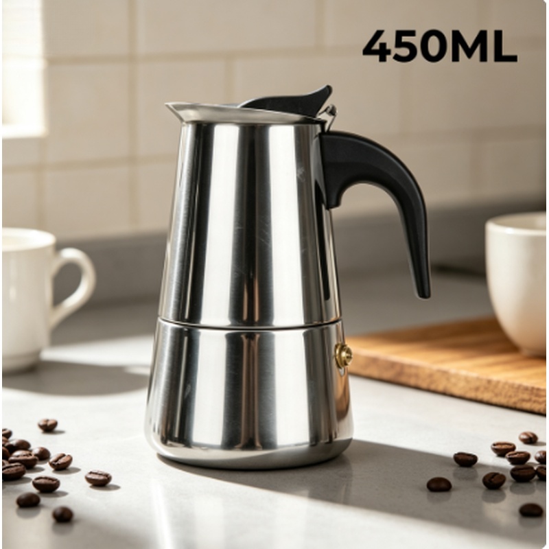 Multi-Cup Stainless Steel Moka - đánh giá và giá Home Cooking Appliances