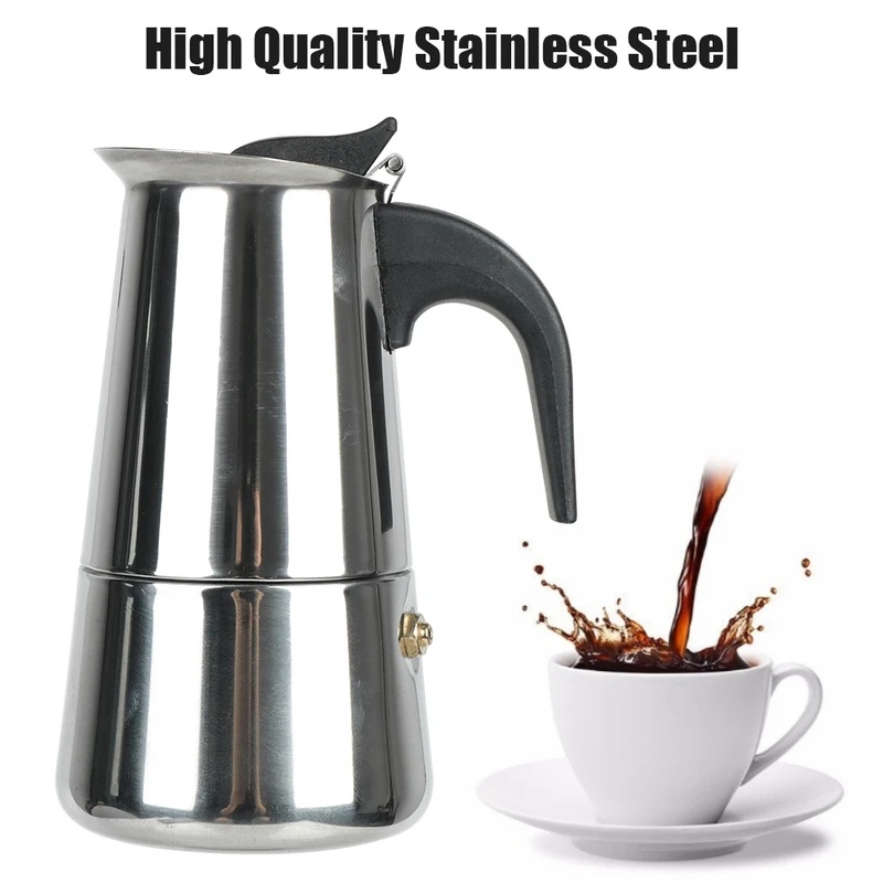 Multi-Cup Stainless Steel Moka - đánh giá và giá Home Cooking Appliances