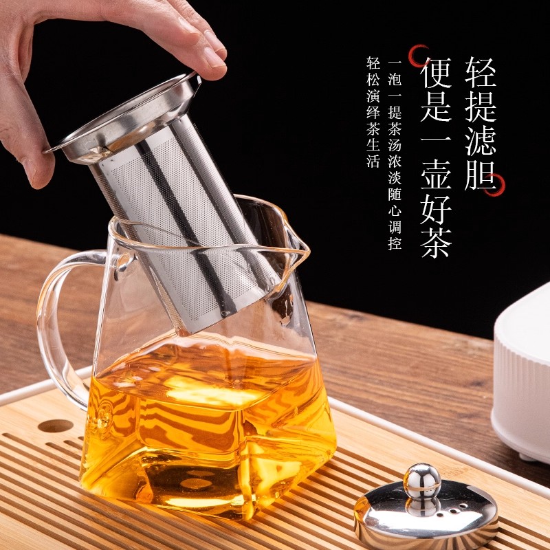Glass Teapot with Infuser Tea  - đánh giá và giá Home Cooking Appliances