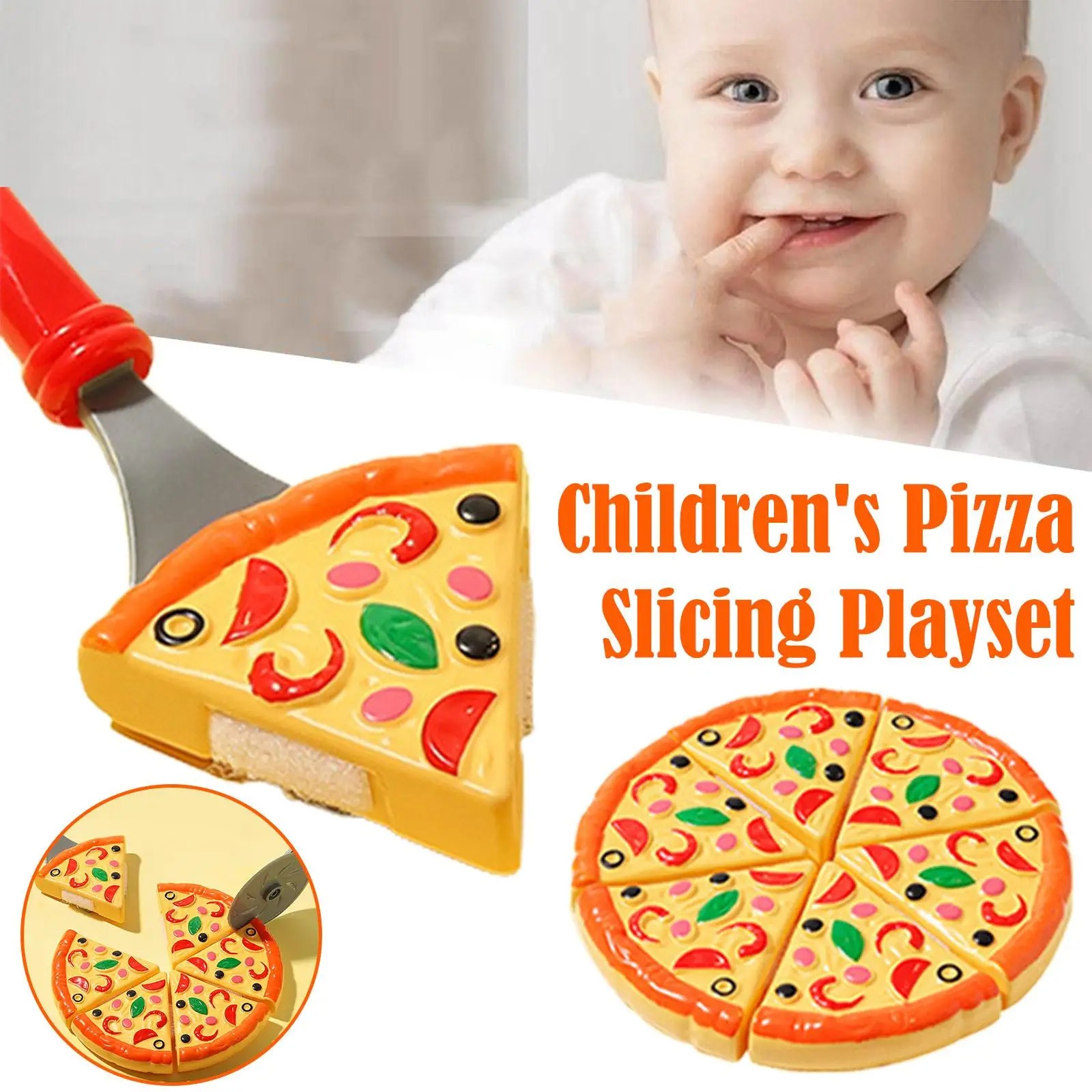 Pizza Party Toy Play Set for K - đánh giá và giá Home Cooking Game