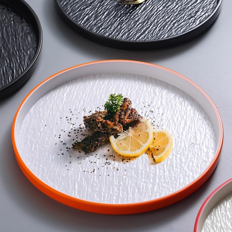 Modern Round Stone Melamine St - đánh giá và giá Home Cooking Steak